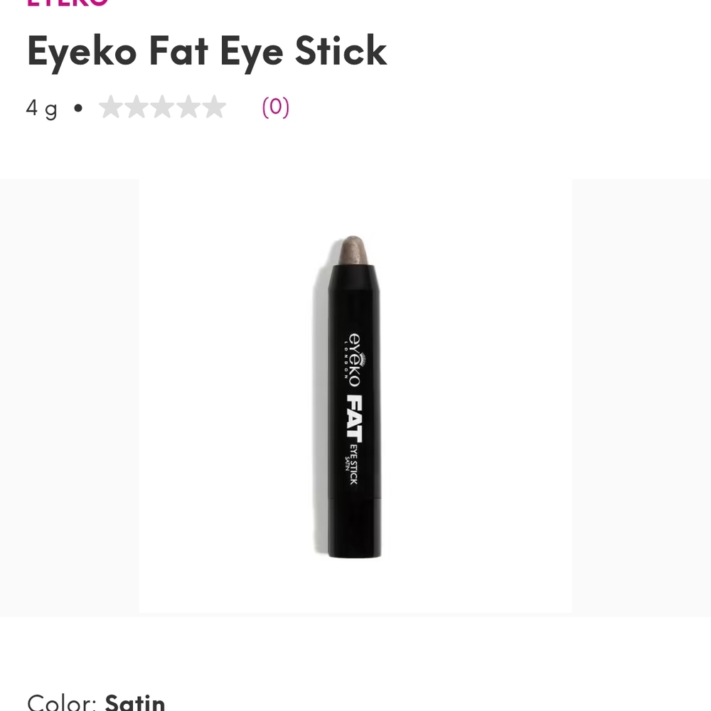 Eyeko Fat Eye Stick in Shimmering Satin